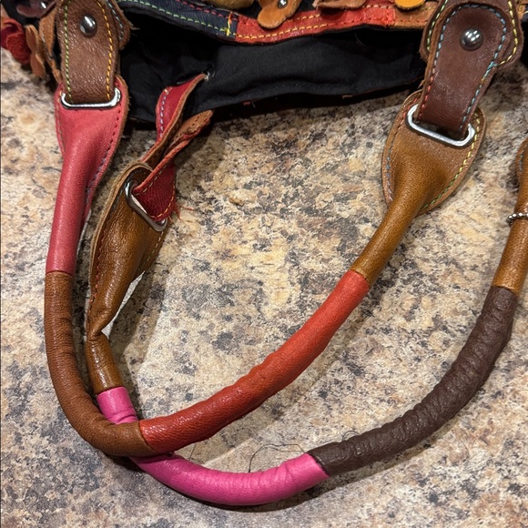 Floral Multicolor Women's Boho Bag - Picture 9 of 10